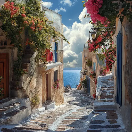 Greece landscape