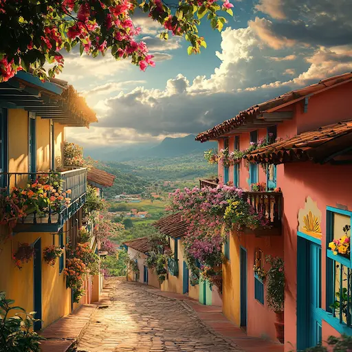 Colombia landscape photo
